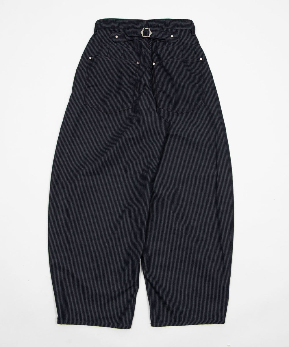 ストライプワークデニム