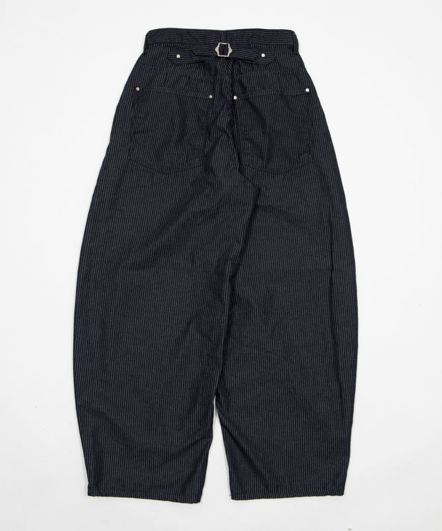 ストライプワークデニム