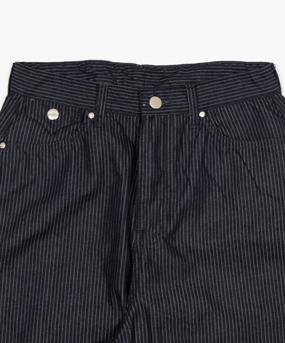 ストライプワークデニム