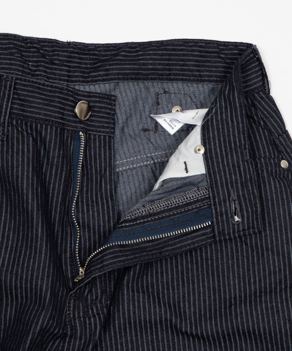 ストライプワークデニム