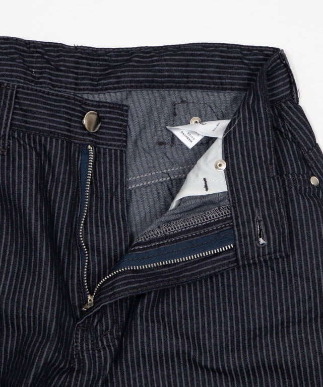 ストライプワークデニム