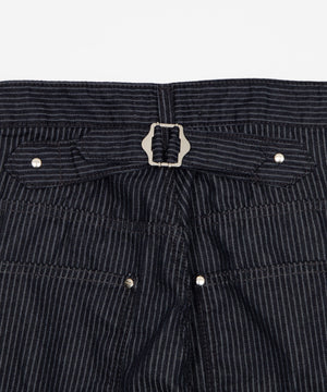 ストライプワークデニム