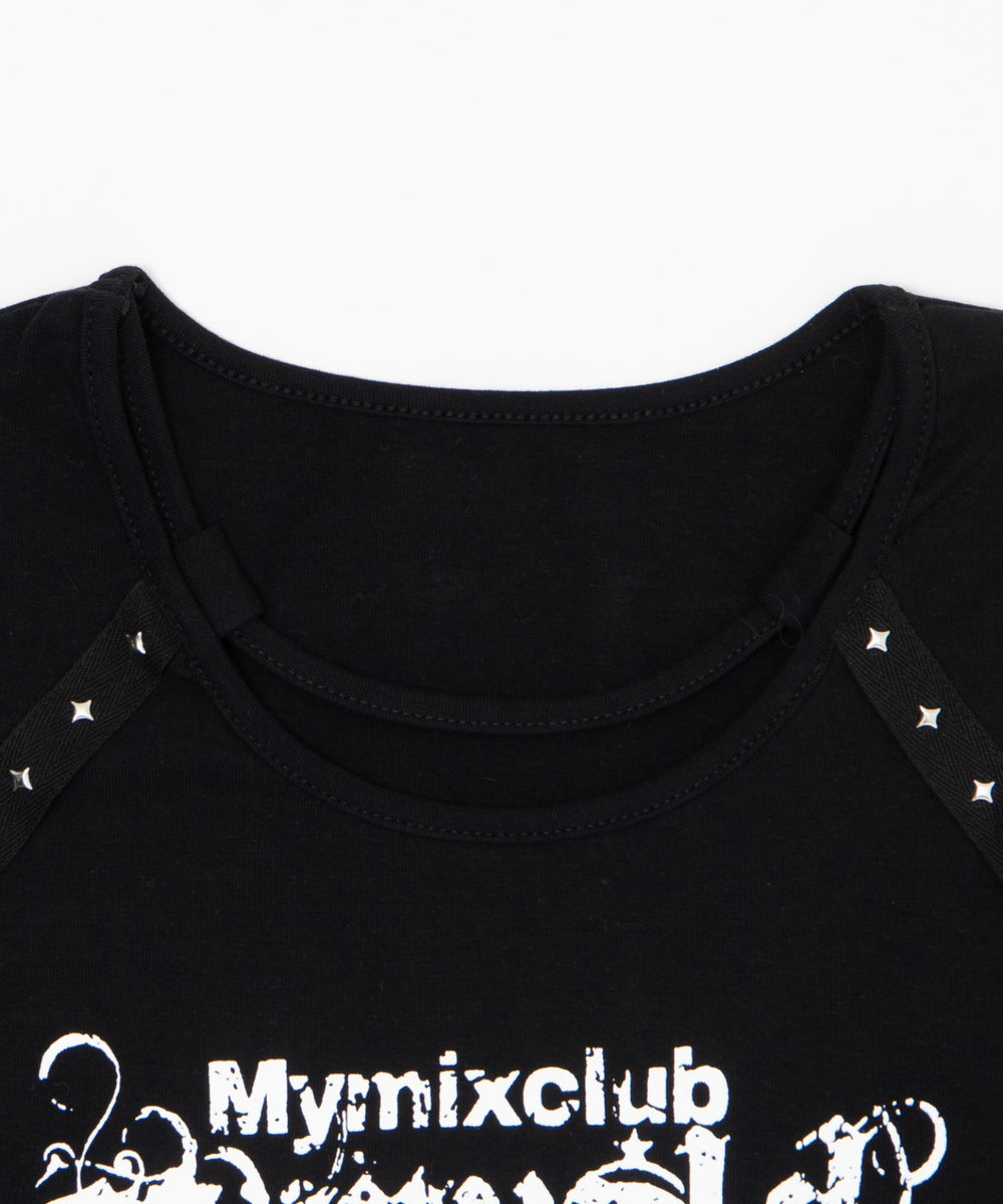 miixclubスタッズTシャツ