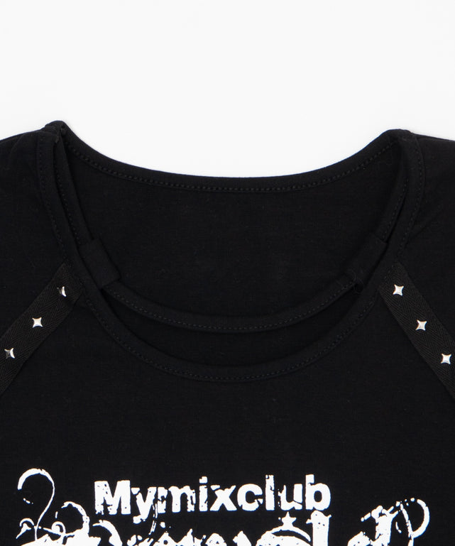 miixclubスタッズTシャツ