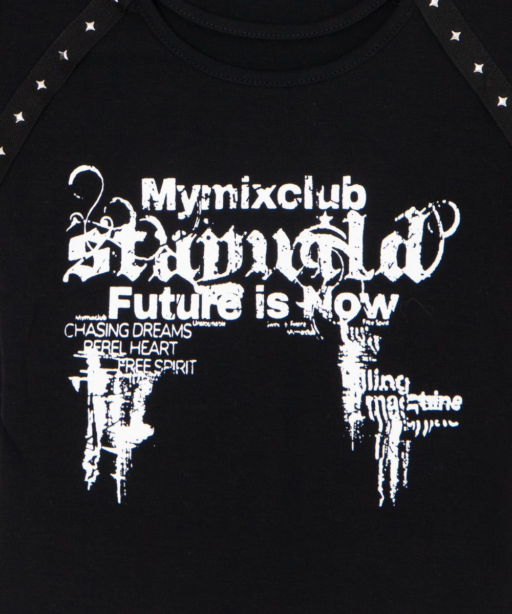 miixclubスタッズTシャツ