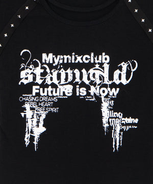 miixclubスタッズTシャツ