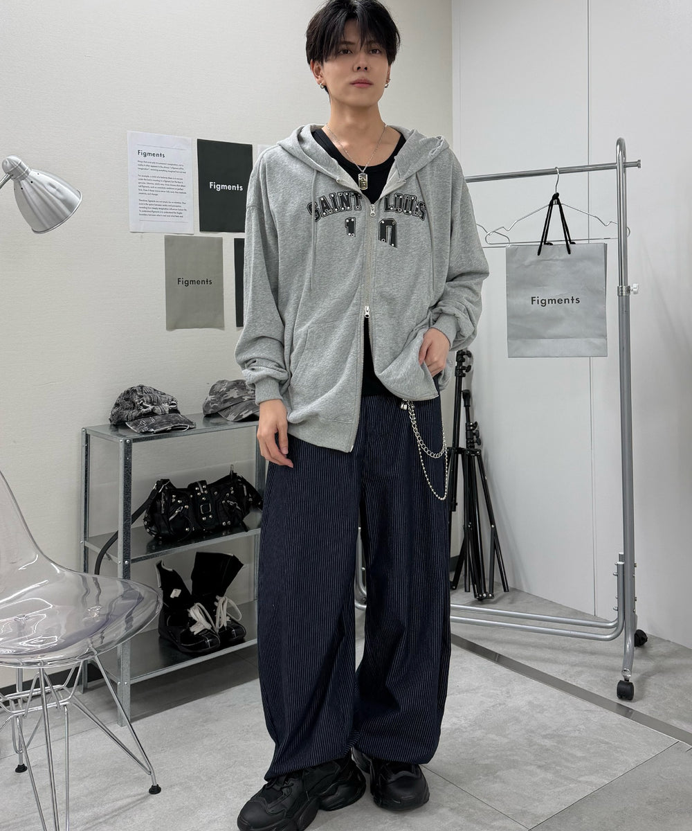 杢グレー モデル:176cm F着用