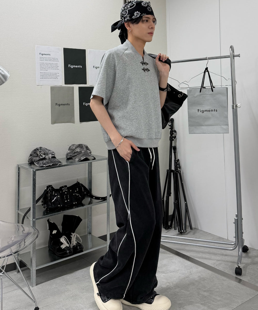 杢グレー モデル:176cm F着用
