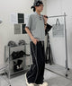 杢グレー モデル:176cm F着用