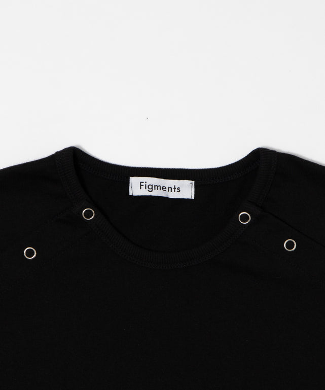 アイレットドットダブルヘンリーTシャツ
