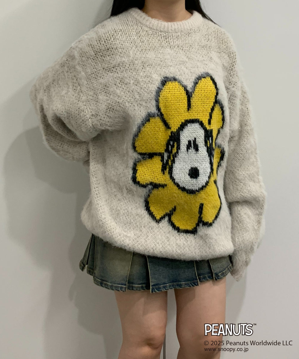 ホワイトアイボリー モデル:147cm Lサイズ着用