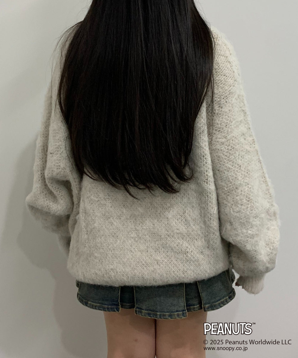 ホワイトアイボリー モデル:147cm Lサイズ着用