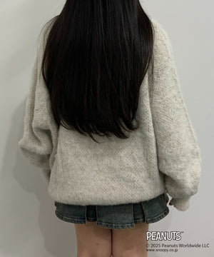 ホワイトアイボリー モデル:147cm Lサイズ着用