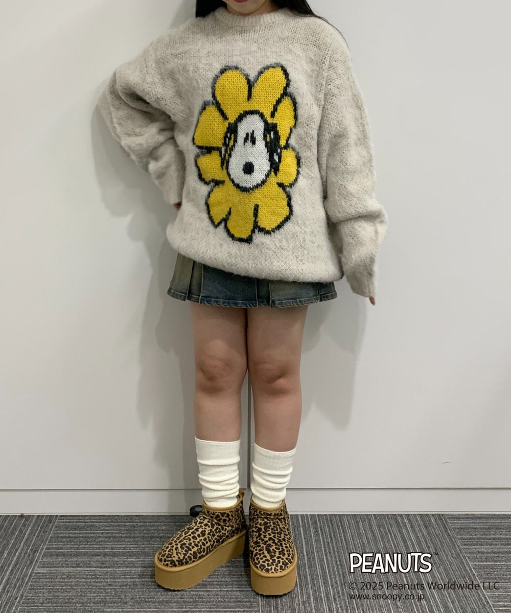 ホワイトアイボリー モデル:147cm Lサイズ着用