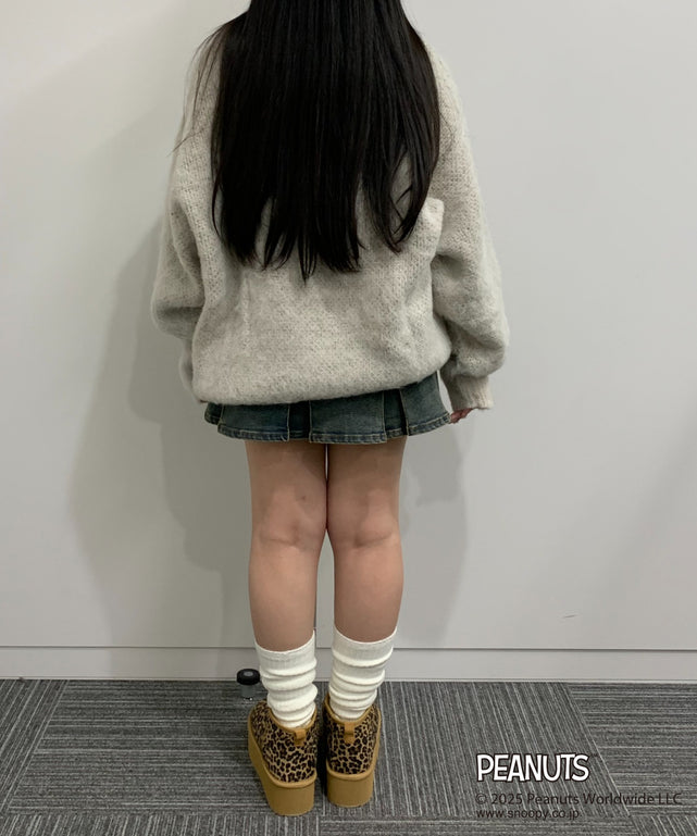 ホワイトアイボリー モデル:147cm Lサイズ着用