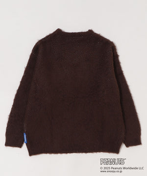 フラワースヌーピーニット