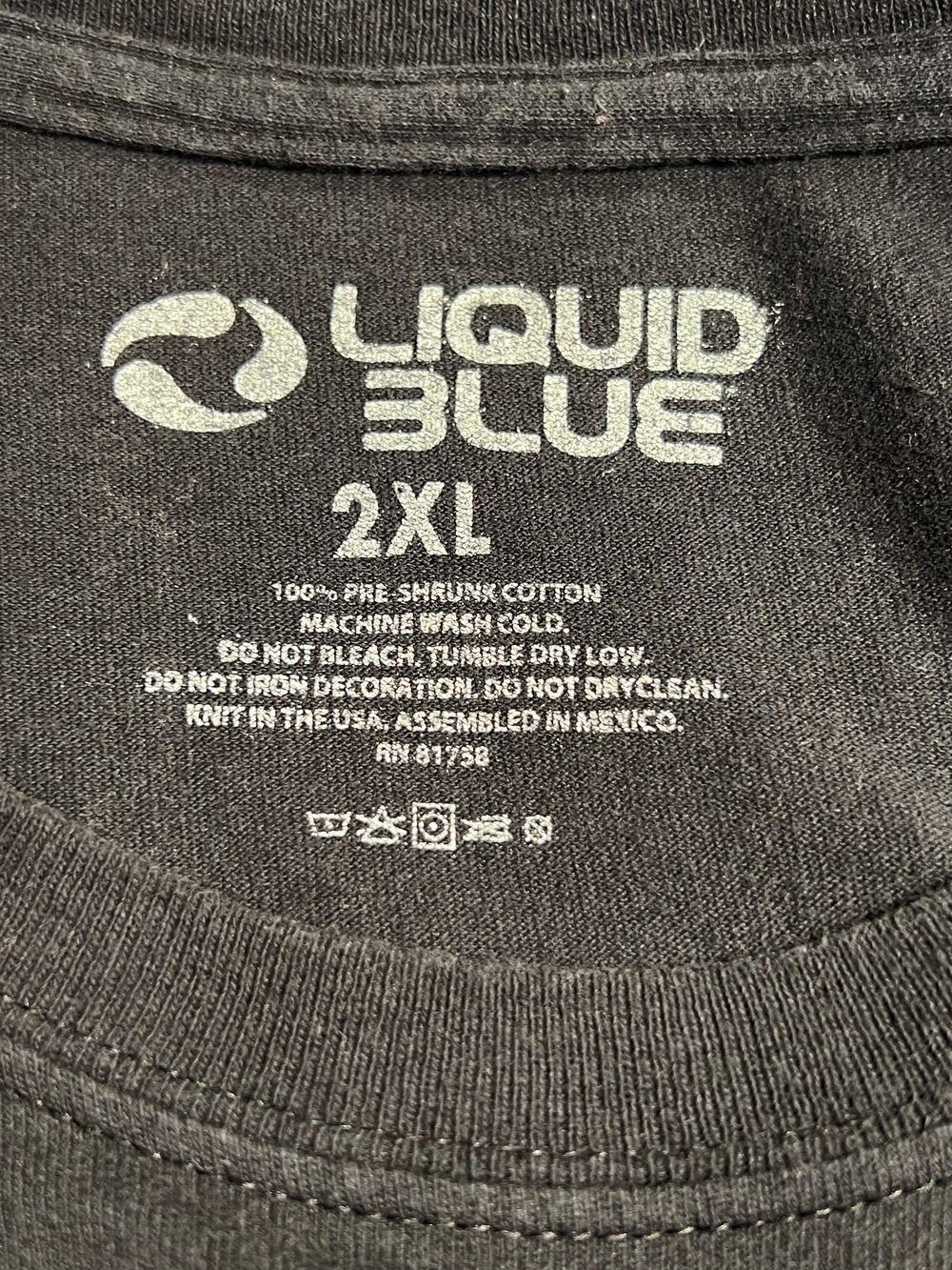 Liquid Blue グラフィックTシャツ