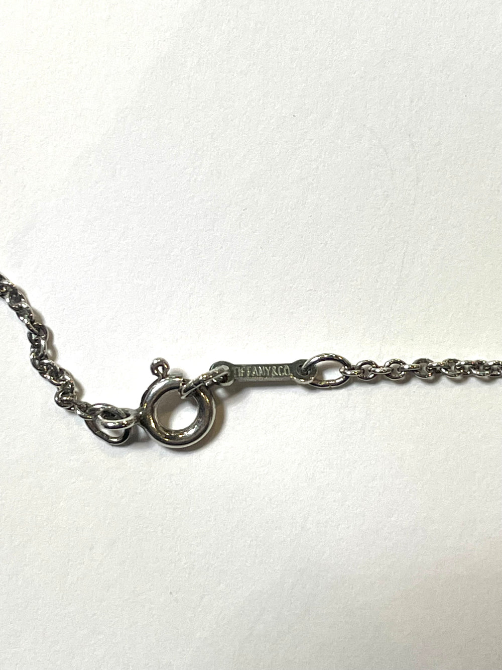 Tiffany & Co.　オープンハート ネックレス