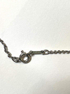 Tiffany & Co.　オープンハート ネックレス