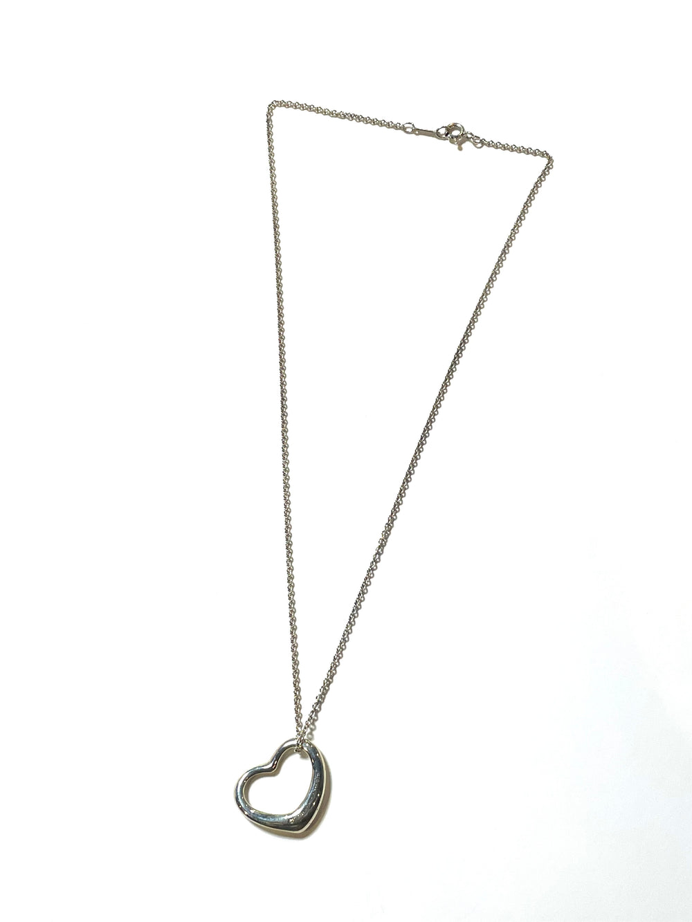 Tiffany & Co.　オープンハート ネックレス