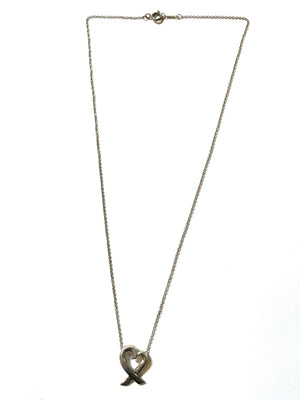 Tiffany & Co.　ヴィンテージ ラビングハート ネックレス