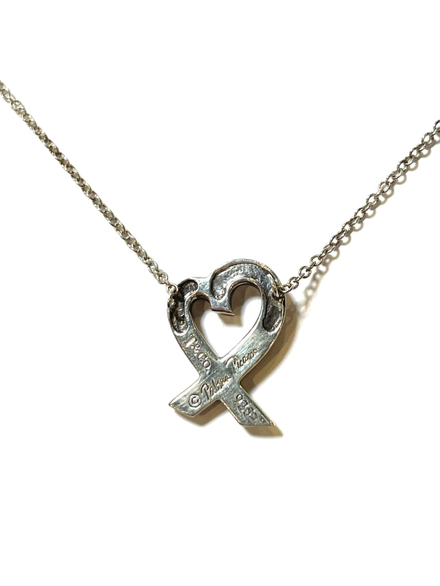 Tiffany & Co.　ヴィンテージ ラビングハート ネックレス