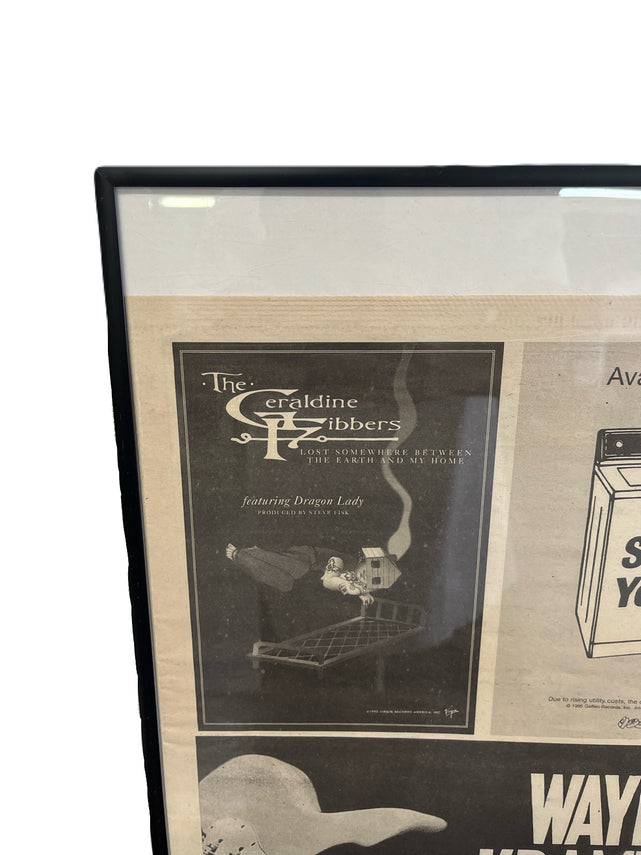 Sonic Youth Wayne Kramer 雑誌切抜きポスター