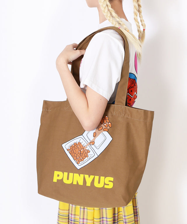 フード柄トートバッグ