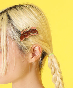 フードヘアクリップ