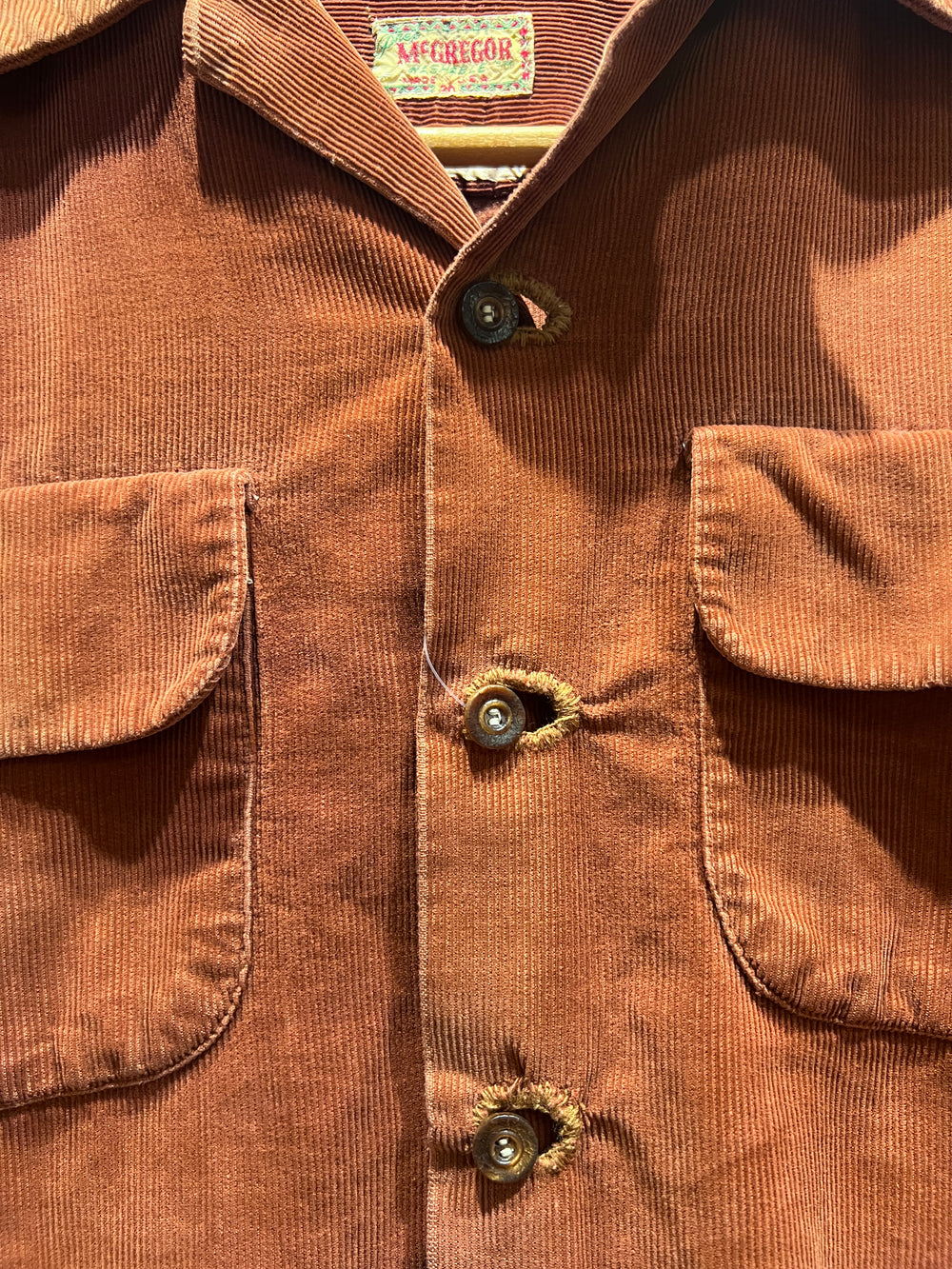 McGREGOR コーデュロイシャツ