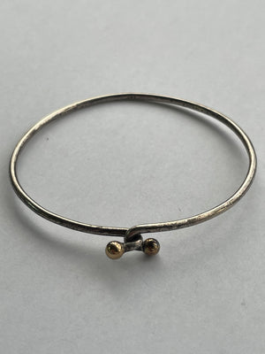 Tiffany & Co.　ヴィンテージ フック＆アイ ダブルアイ バングル