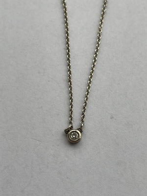 Tiffany & Co.　バイザヤード ダイヤモンド ネックレス