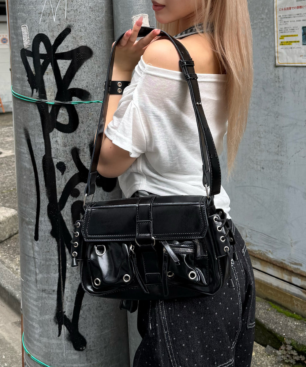ダブルポケットショルダーバッグ – WEGO ONLINE STORE