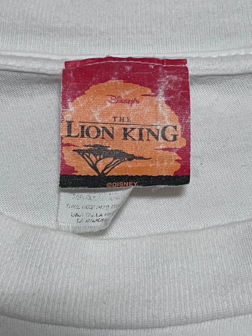 LION KING キャラクターTシャツ