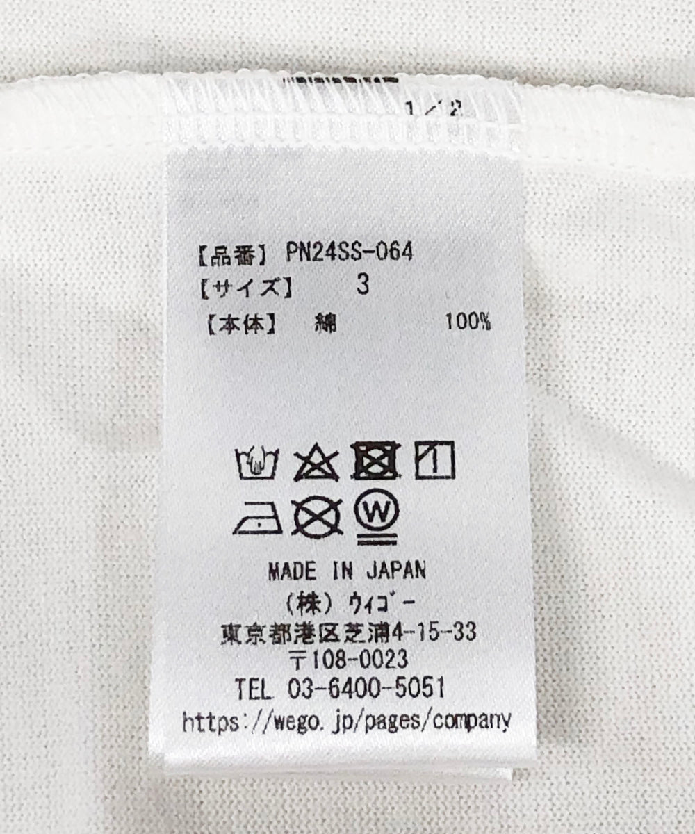 ベアプリントビッグTシャツ