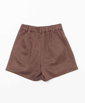 フェイクスウェードショートパンツ