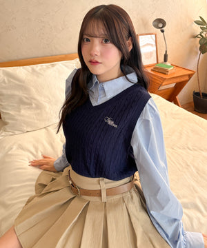 ネイビー モデル：155cm F着用