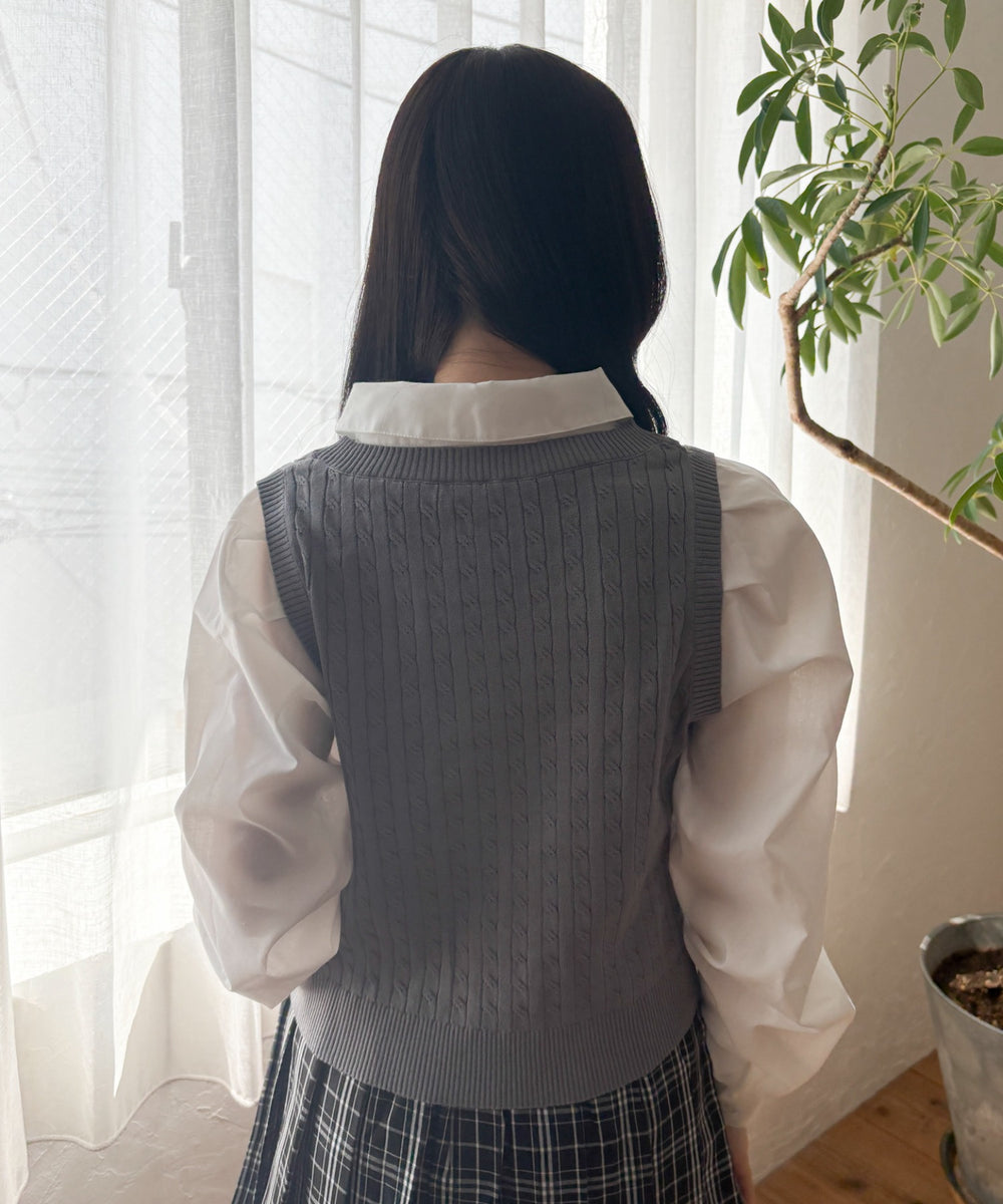 グレー モデル：155cm F着用