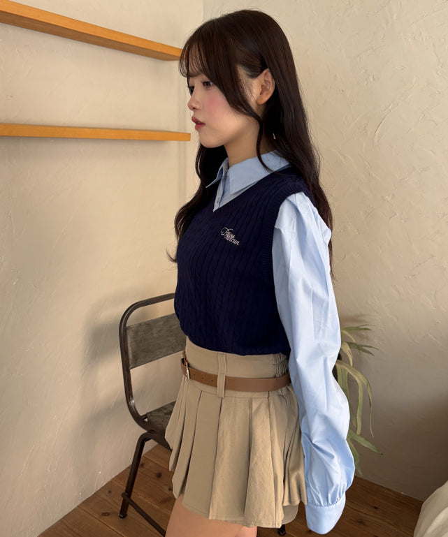 ネイビー モデル：155cm F着用