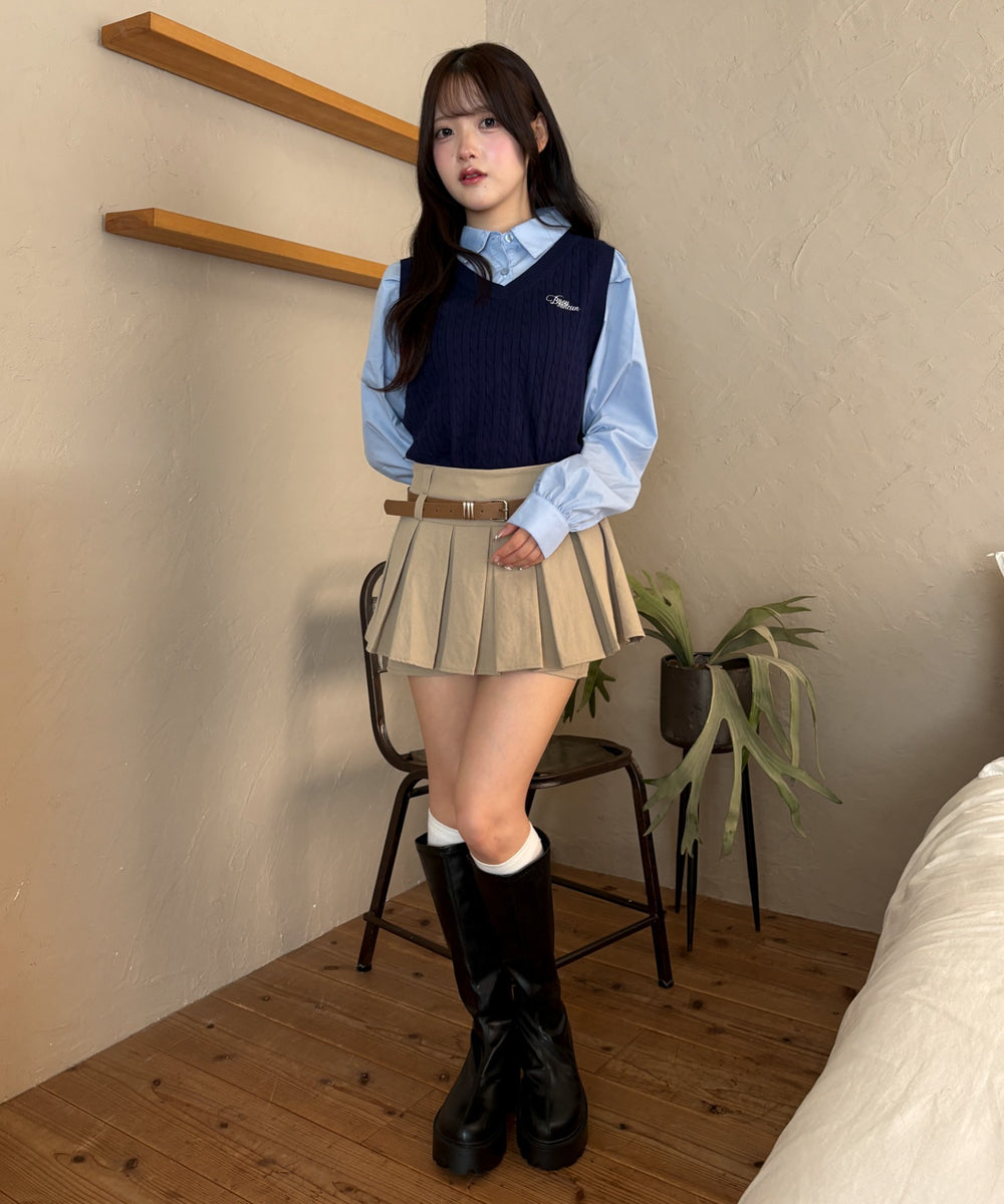 ネイビー モデル：155cm F着用