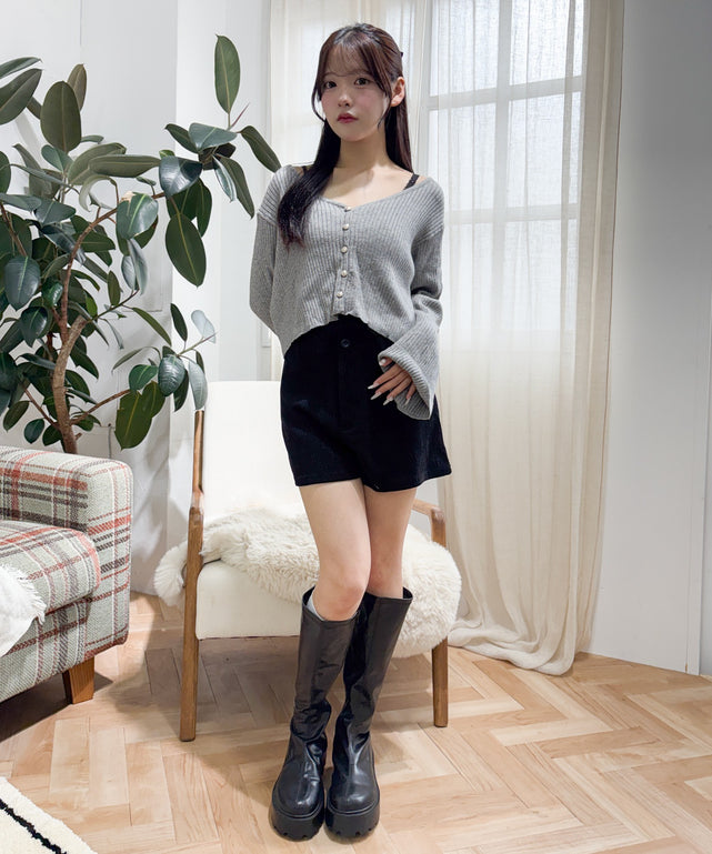 グレー モデル：155cm F着用