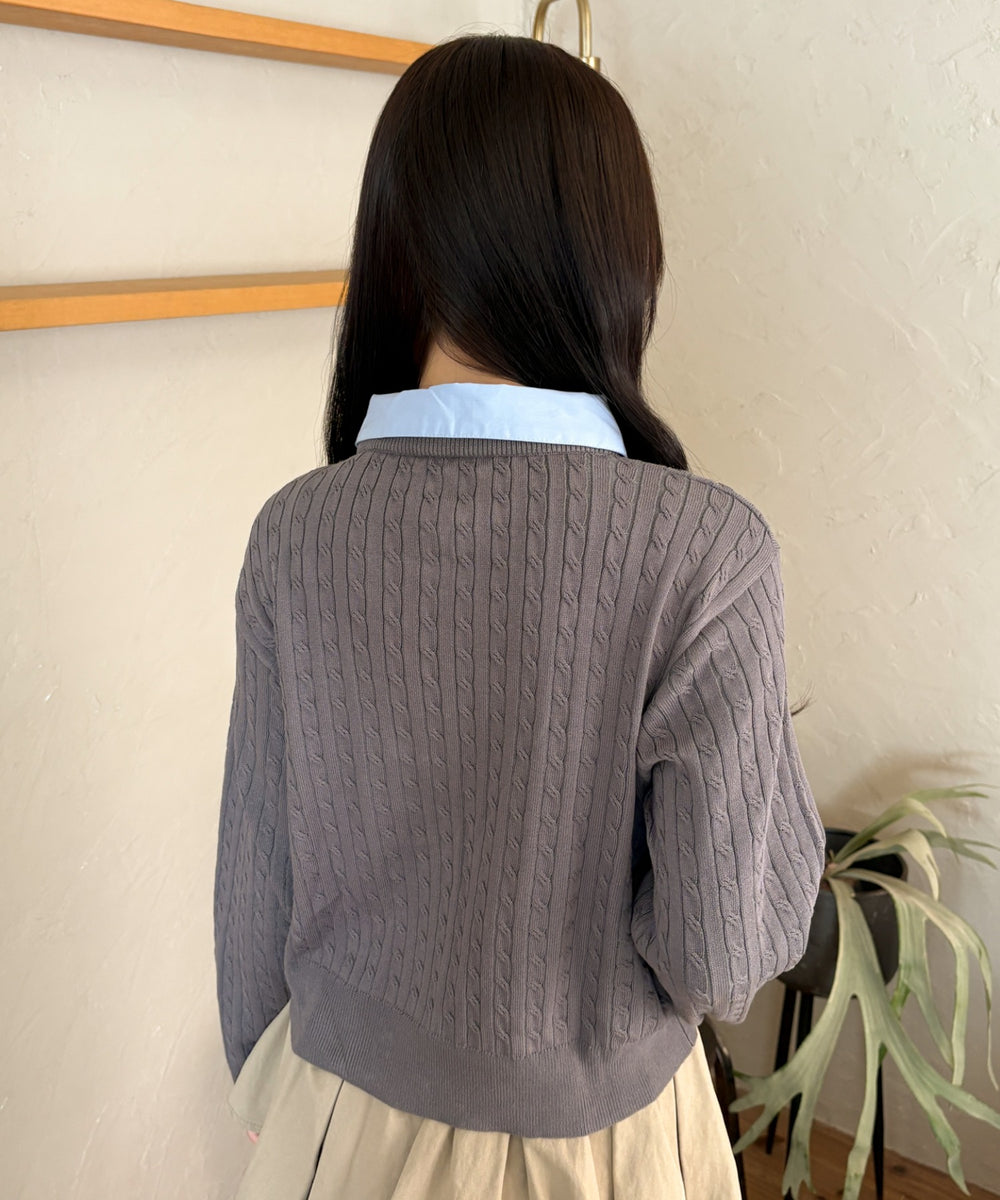 グレー モデル：155cm F着用