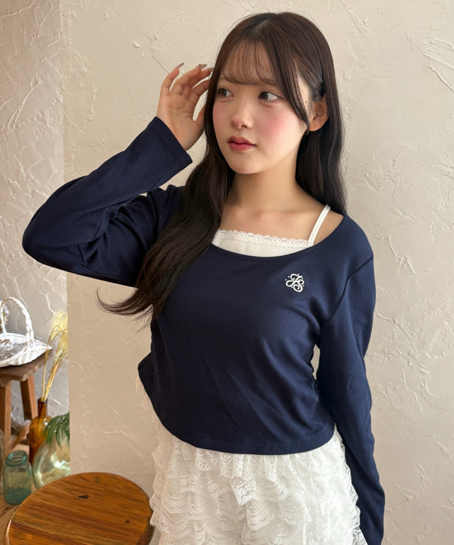 ネイビー モデル：155cm F着用