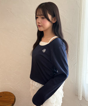 ネイビー モデル：155cm F着用