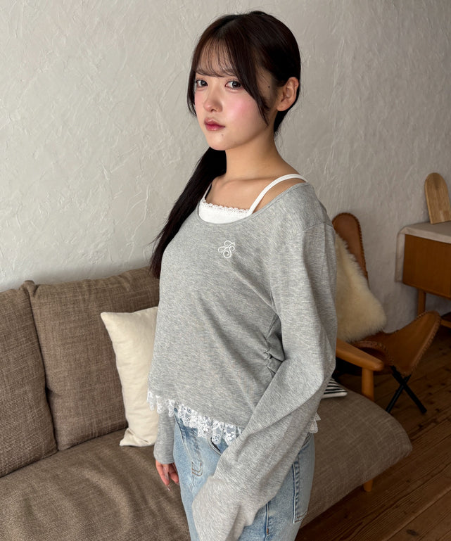 グレー モデル：155cm F着用