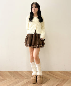 ブラウン モデル：155cm F着用