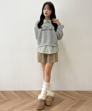 グレー モデル：155cm F着用