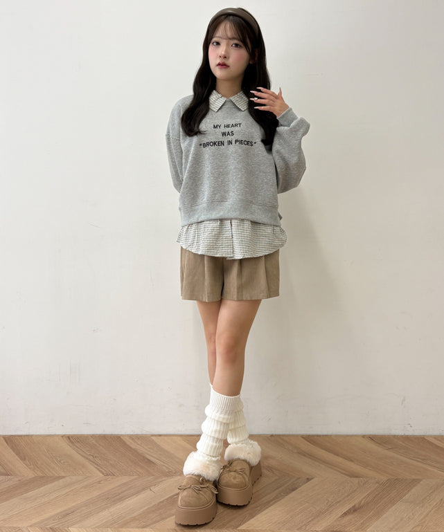 グレー モデル：155cm F着用