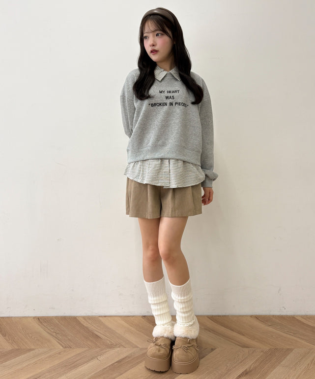 グレー モデル：155cm F着用