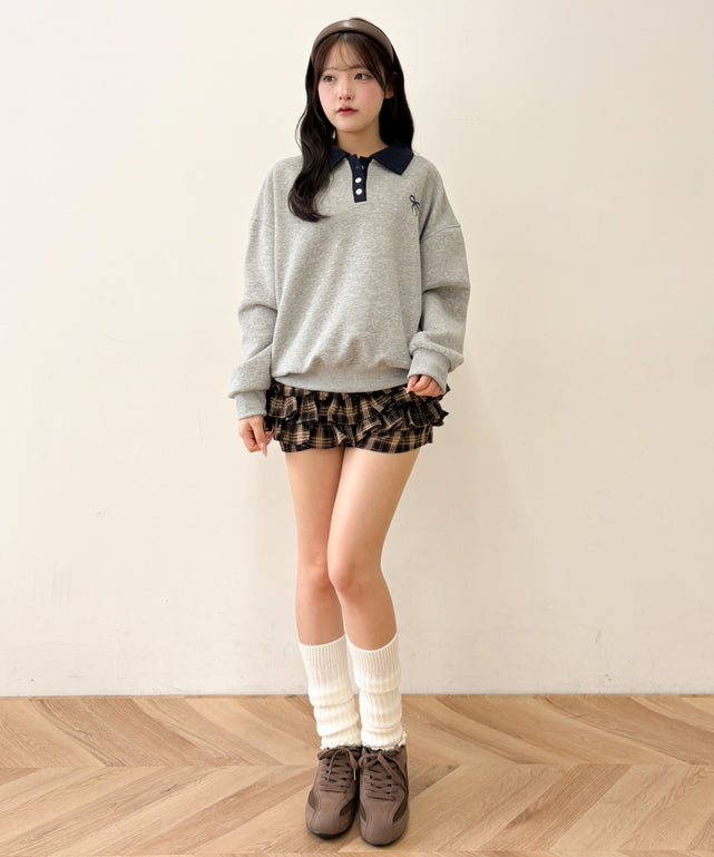 グレー モデル：155cm F着用